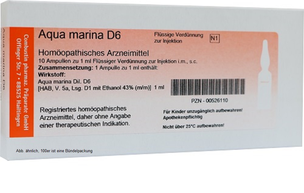 AQUA MARINA D 6 Ampullen